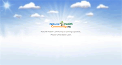 Desktop Screenshot of naturalhealthcommunity.org